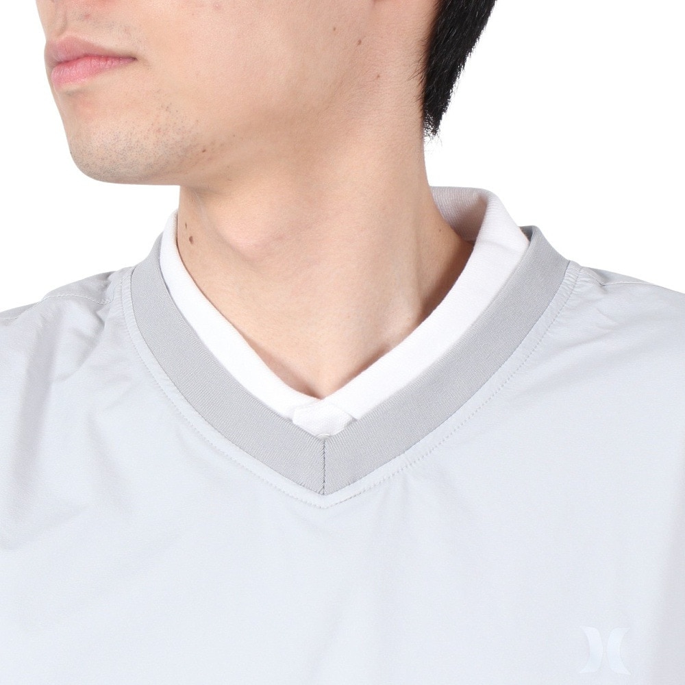 ハーレー（HURLEY）（メンズ）ゴルフウェア レインウェア 撥水 防水 耐水 ストレッチ ベスト PHANTOM MJK2200004-LGY