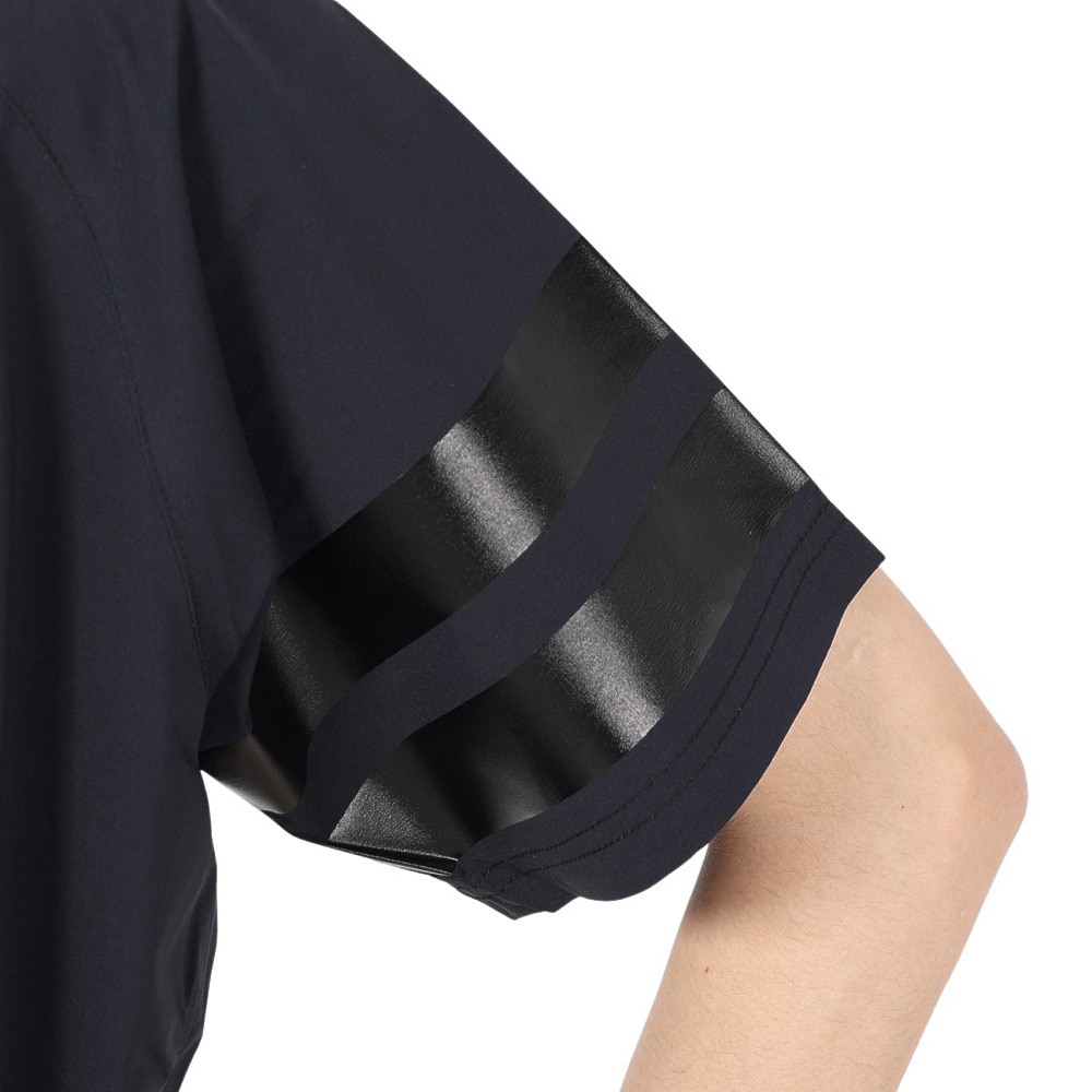 ハーレー（HURLEY）（メンズ）ゴルフウェア レインウェア PHANTOMEN RAIN POLO 半袖 VMI-MJK2200009-BLK