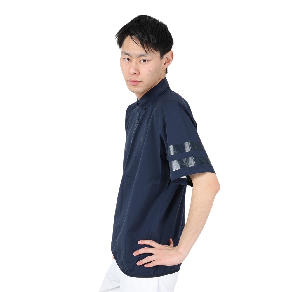 ハーレー（HURLEY）（メンズ）ゴルフウェア レインウェア PHANTOMEN RAIN POLO 半袖 VMI-MJK2200009-OBS