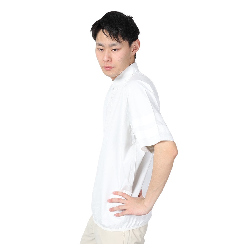 ハーレー（HURLEY）（メンズ）ゴルフウェア PHANTOMEN RAIN POLO 半袖 VMI-MJK2200009-OWHT