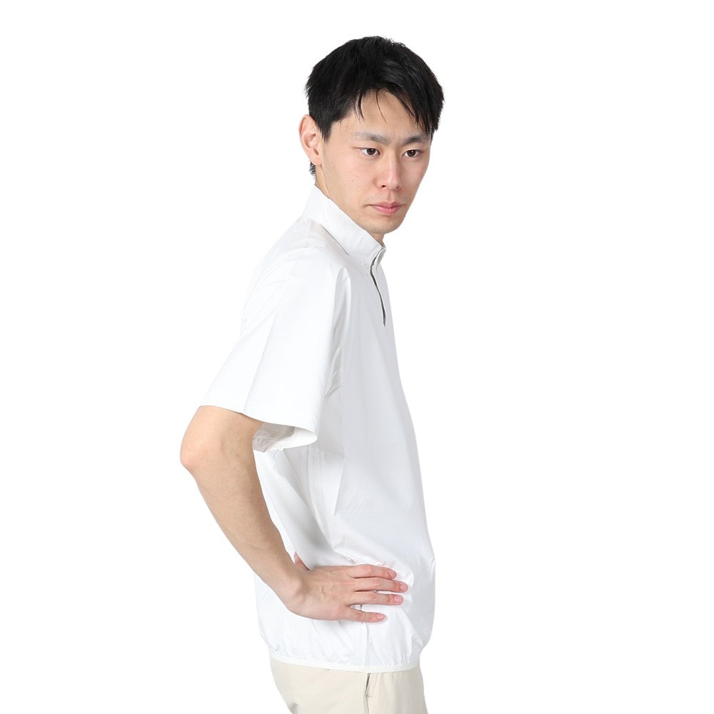 ハーレー（HURLEY）（メンズ）ゴルフウェア PHANTOMEN RAIN POLO 半袖 VMI-MJK2200009-OWHT