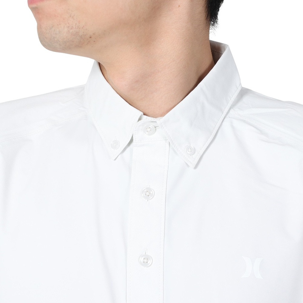 ハーレー（HURLEY）（メンズ）ゴルフウェア PHANTOMEN RAIN POLO 半袖 VMI-MJK2200009-OWHT