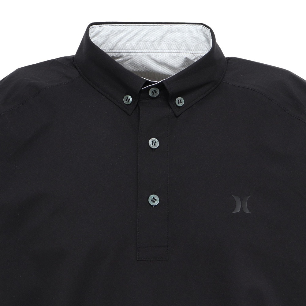 ハーレー（HURLEY）（メンズ）ゴルフウェア ファントム レイン ポロシャツ MGRN251130-BLK