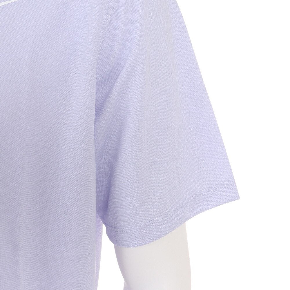 NIKE GOLF速乾ナイキフィットドライゴルフポロシャツ長袖L紫スポーツ