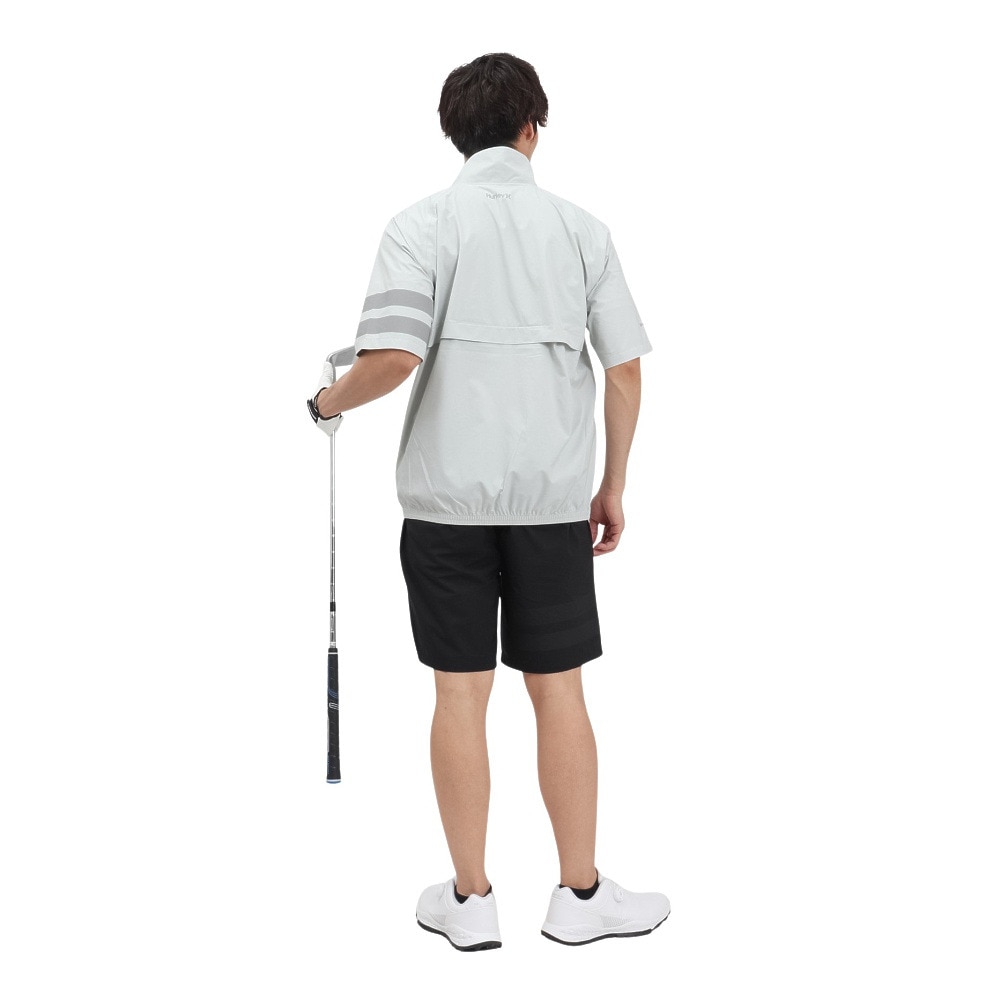 ハーレー（HURLEY）（メンズ）ゴルフウェア レインウェア 撥水 ファントム レイン ハーフパンツ MGRN251102-BLK