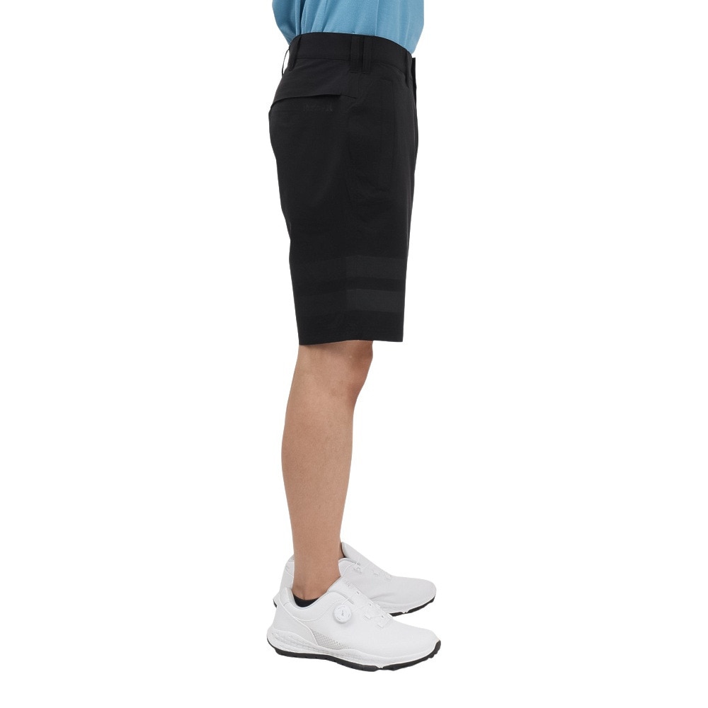 ハーレー（HURLEY）（メンズ）ゴルフウェア レインウェア 撥水 ファントム レイン ハーフパンツ MGRN251102-BLK