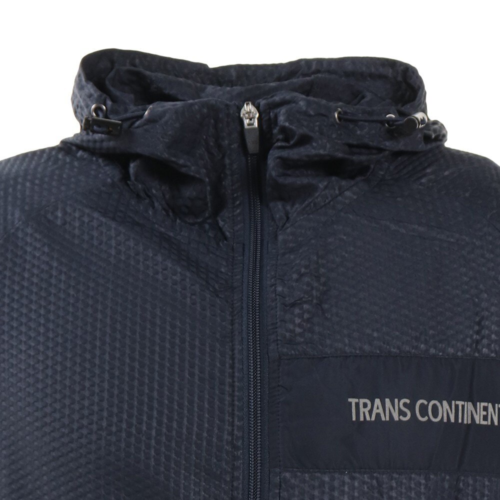 トランスコンチネンツ（TRANS CONTINENTS）（メンズ）ゴルフウェア ジャケット アウター メンズ 秋冬 エンボス撥水ブルゾン 20STRZ11-NV★★★