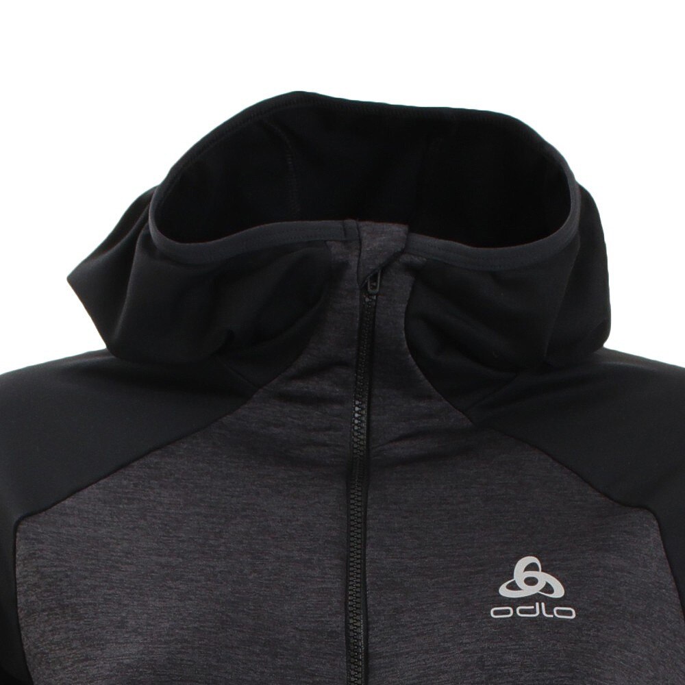 オドロ（ODLO）（レディース）ゴルフウェア アウター パーカー midlayer full フーディ 612481-15000