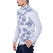 J.LINDEBERG（メンズ）ゴルフウェア アウター ストレッチ 吸水 速乾 通気 軽量 保温 Packlight Print Golf ジャケット 071-55011-014