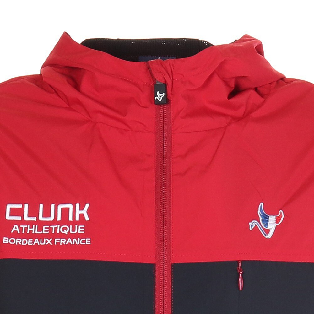クランク（CLUNK）（メンズ）ゴルフウェア アウター 防風 ストレッチ 袖取り外し 保温 絶耐撥水ウィンドジャケット CL5LTY10 RED
