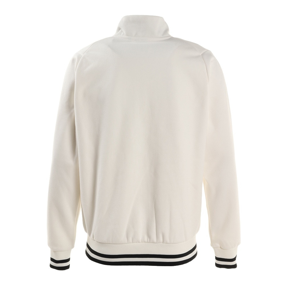 クランク｜ゴルフウェア アウター ストレッチ 防風 保温 裏起毛トラックジャケット CL5LTY11 WHT - ゴルフ用品はヴィクトリアゴルフ