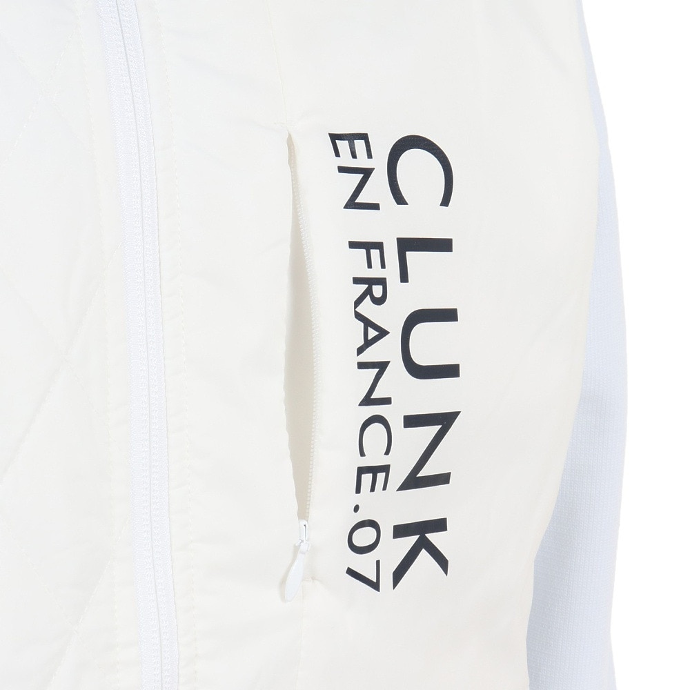 クランク（CLUNK）（メンズ）ゴルフウェア コンビジャケット CL5NTY17 WHT