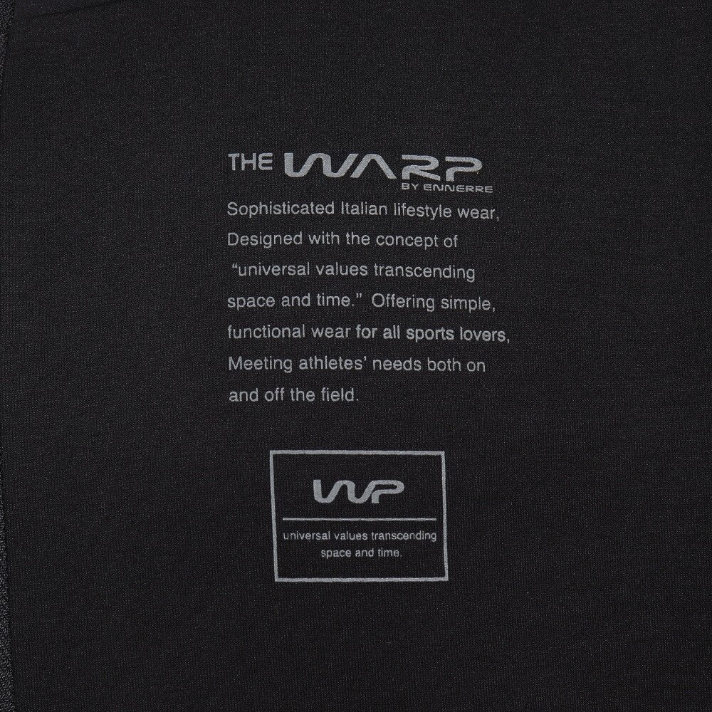 ザ・ワープ・バイ・エネーレ（The Warp By Ennerre）（メンズ）ゴルフウェア アウター パーカー 吸湿 発熱 ストレッチ フード付 LIGHTスペーサーフーディ― WG5NTY03 BLK