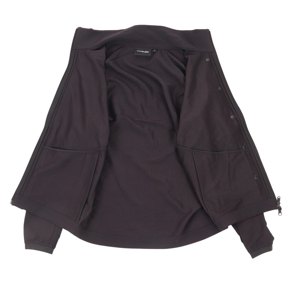 ザ・ワープ・バイ・エネーレ（The Warp By Ennerre）（メンズ）ゴルフウェア アウター 吸湿 発熱 撥水 ストレッチ 着脱 3WAY ジャケット WG5NTY10 BLK★★★