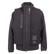 (メンズ)ゴルフウェア アウター 吸湿 発熱 撥水 ストレッチ 着脱 3WAY ジャケット WG5NTY10