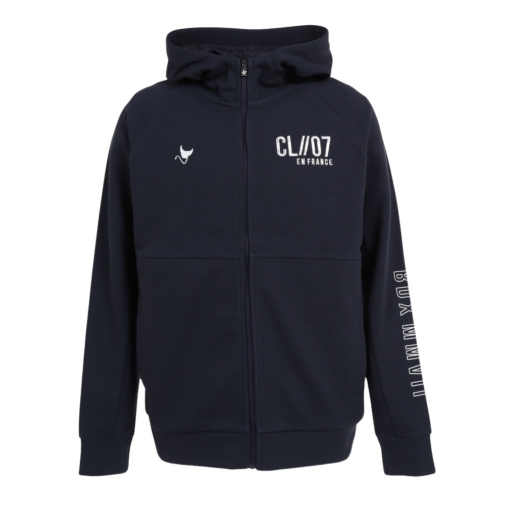 クランク（CLUNK）（メンズ）ゴルフウェア アウター 防寒 吸湿 発熱 ストレッチ カルゼジャケット CL5NTY14 NVY