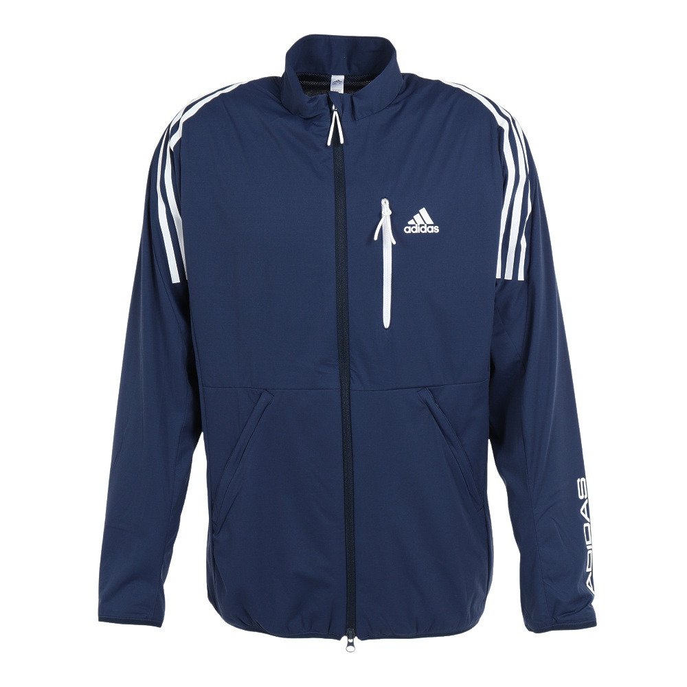 アディダス アディダス Adidas メンズ ゴルフウェア アウター 3st 撥水フルジップジャケット V1760 Hg13nv ゴルフ 用品はヴィクトリアゴルフ