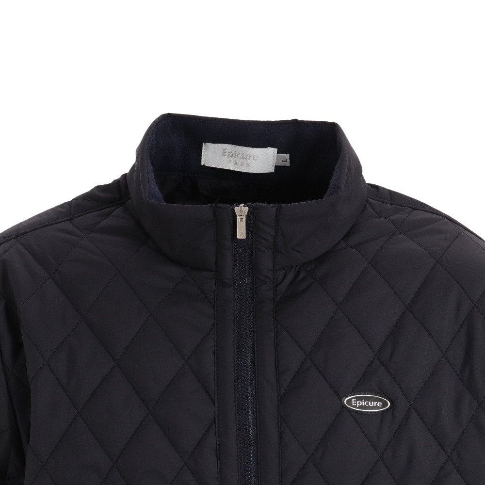 エピキュール（epicure）（メンズ）ゴルフウェア アウター 防寒 ストレッチ 撥水 保温 キルティング軽量ブルゾン 154-57010-098