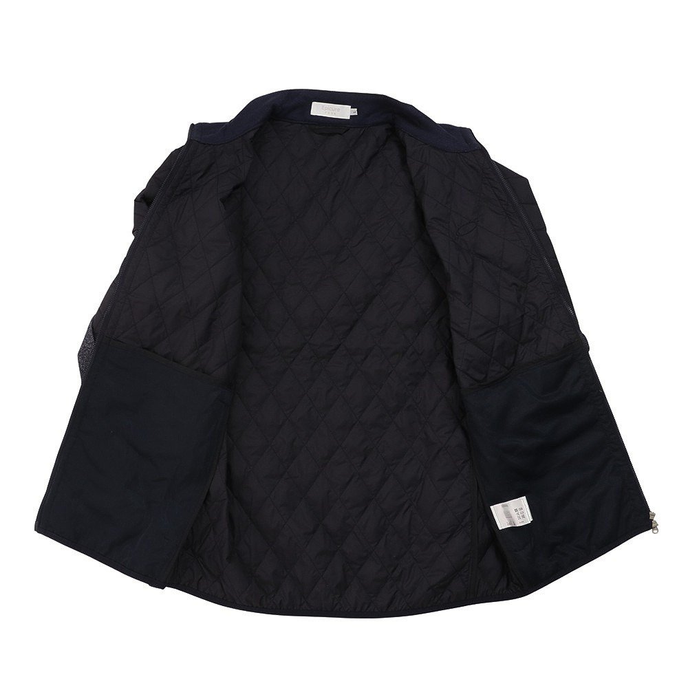 エピキュール（epicure）（メンズ）ゴルフウェア アウター 防寒 ストレッチ 撥水 保温 キルティング軽量ブルゾン 154-57010-098