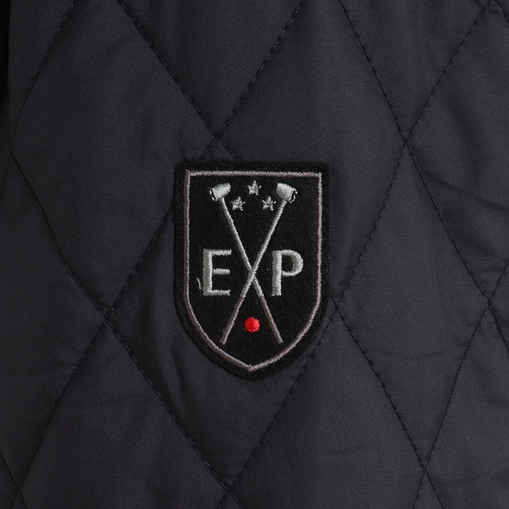 エピキュール（epicure）（メンズ）ゴルフウェア アウター 防寒 ストレッチ 撥水 保温 キルティング軽量ブルゾン 154-57010-098