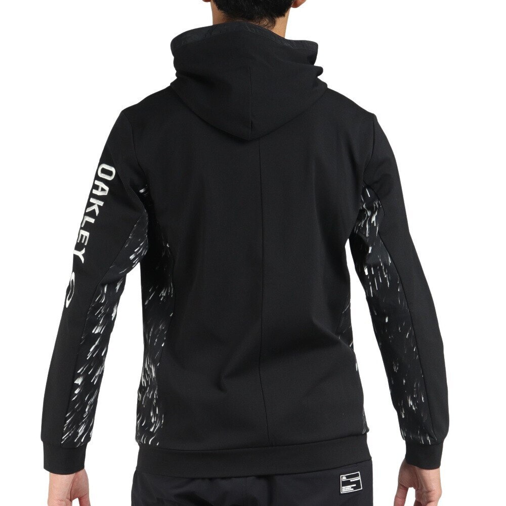 オークリー（OAKLEY）（メンズ）ゴルフウェア アウター ニット ジャケット 軽量 ロゴ ダブルジップ STW KNIT JACKET FOA404679-02E★★★