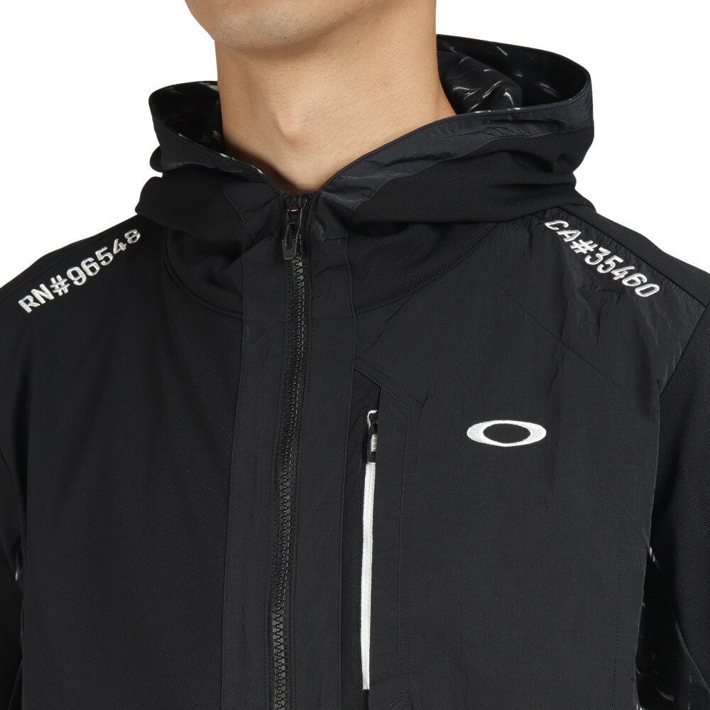 オークリー（OAKLEY）（メンズ）ゴルフウェア アウター ニット ジャケット 軽量 ロゴ ダブルジップ STW KNIT JACKET FOA404679-02E