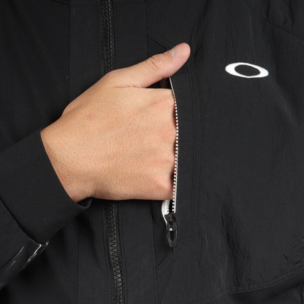 オークリー（OAKLEY）（メンズ）ゴルフウェア アウター ニット ジャケット 軽量 ロゴ ダブルジップ STW KNIT JACKET FOA404679-02E★★★