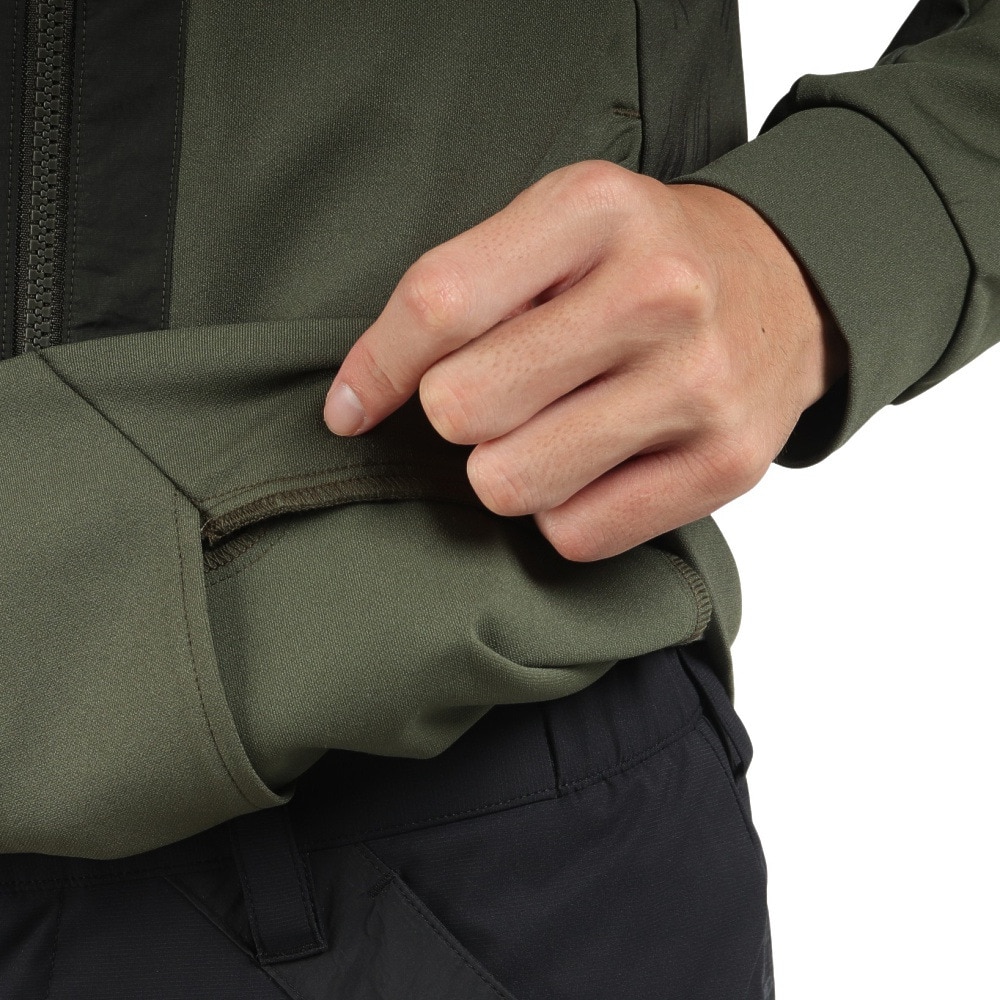 オークリー（OAKLEY）（メンズ）ゴルフウェア アウター ニット ジャケット 軽量 ロゴ ダブルジップ STW KNIT JACKET FOA404679-86L★★★