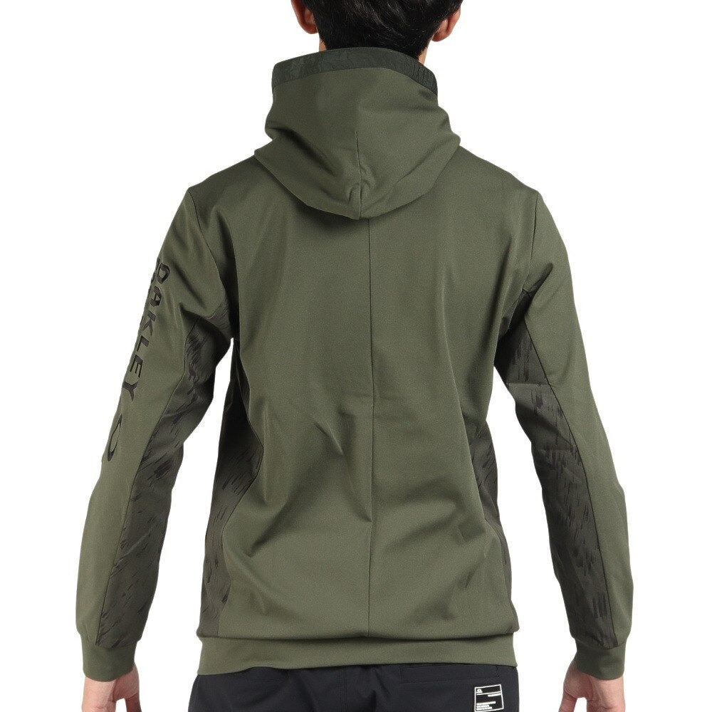 オークリー（OAKLEY）（メンズ）ゴルフウェア アウター ニット ジャケット 軽量 ロゴ ダブルジップ STW KNIT JACKET FOA404679-86L★★★