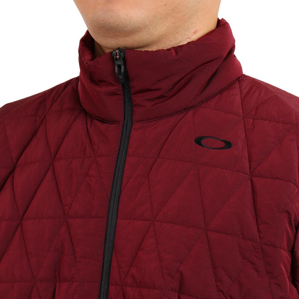 オークリー｜ゴルフウェア アウター ダブルファスナー 吸汗速乾 保温 ストレッチ HYBRID PUFF FLEECE ジャケット 5.0  FOA404250-473 - ゴルフ用品はヴィクトリアゴルフ
