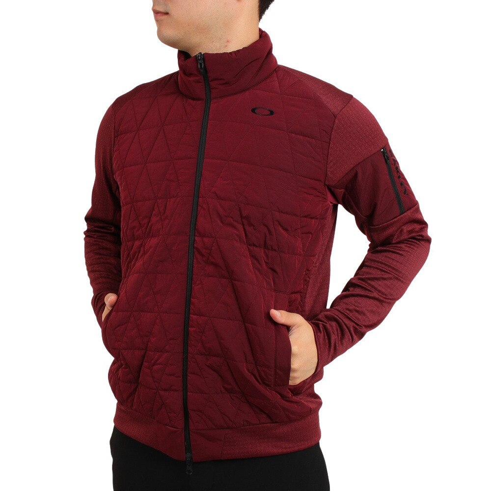 ＯＡＫＬＥＹ ゴルフウェア アウター ダブルファスナー 吸汗速乾 保温 ストレッチ HYBRID PUFF FLEECE ジャケット 5.0  FOA404250-473 Ｍ 70 ウェア」を特定のアスリートの人に提案できます 異種目アスリート間有効アイテム情報共有