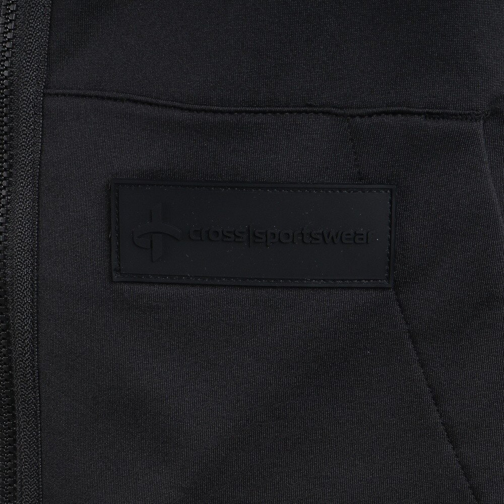 クロススポーツウエア（Cross Sportswear）（メンズ）ゴルフウェア パーカー ACTIVE フーディーフルジップジャケット 1975221-900