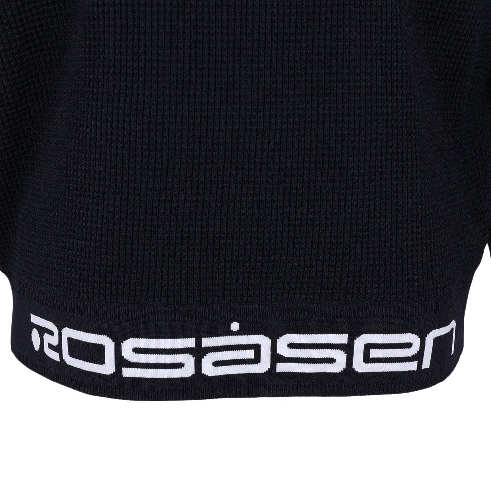 ROSASEN（メンズ）ゴルフウェア アウター ワッフルニット×ナイロンリップブルゾン 044-58211-098