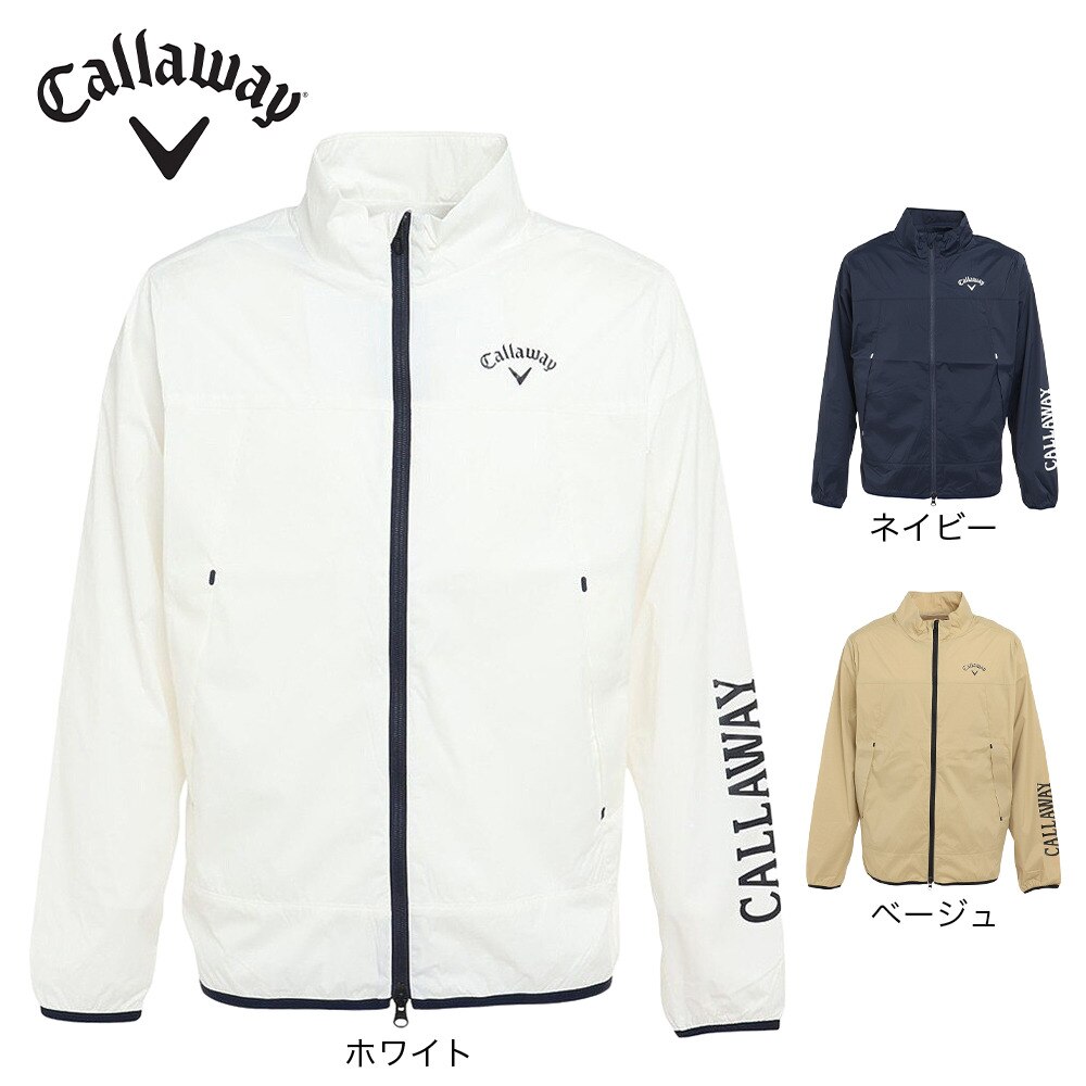 キャロウェイ（CALLAWAY）（メンズ）ゴルフウェア アウター ストレッチ 撥水 23M1フルジップブルゾン00 C23115100-1030