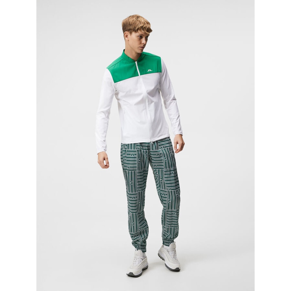 J.LINDEBERG（メンズ）ゴルフウェア バッグブリッジ ジャージブルゾン 071-58328-025