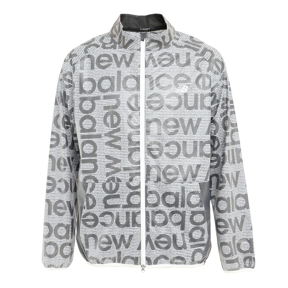 ニューバランス（new balance）（メンズ）ゴルフウェア アウター 撥水 防風 ストレッチ FULL ZIP WIND BLOUSON 012-3120003-010