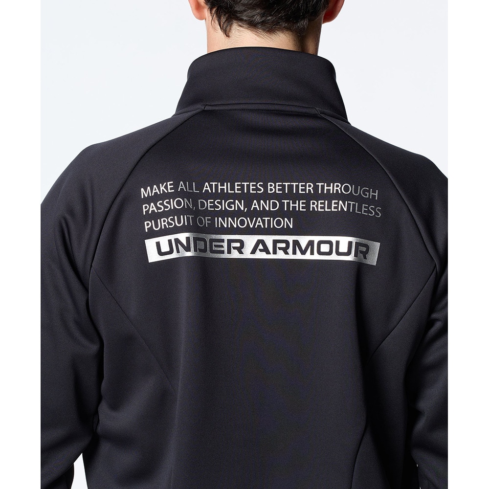 アンダーアーマー（UNDER ARMOUR）（メンズ）ゴルフウェア アウター 防風 ウインターニット 3レイヤー ジャケット 1381273 001