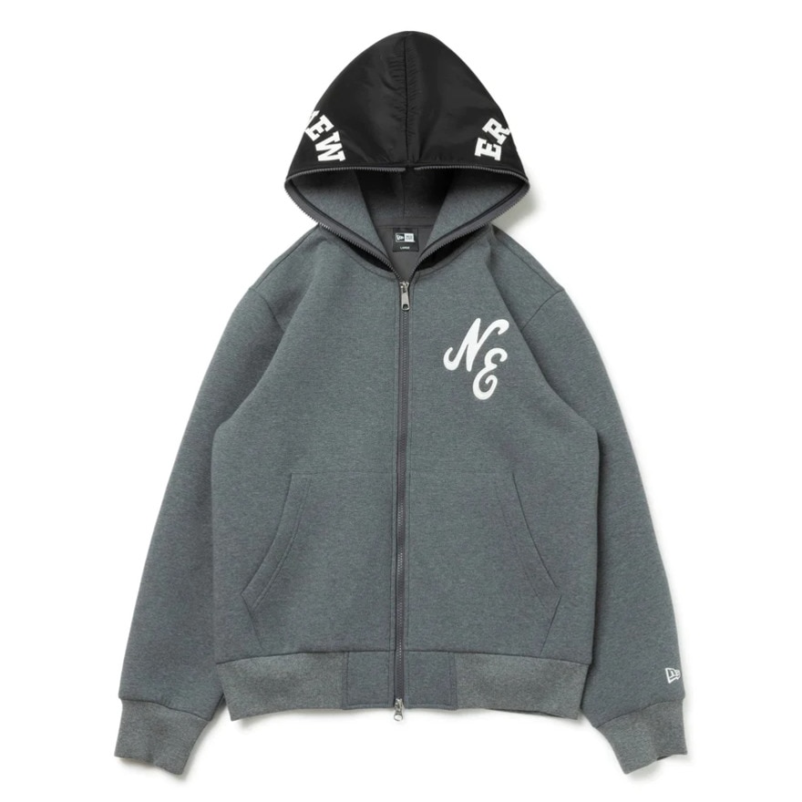 ニューエラ（NEW ERA）（メンズ）ゴルフウェア アウター パーカー テックスウェット フルジップフーディー クラシックロゴ 13762682