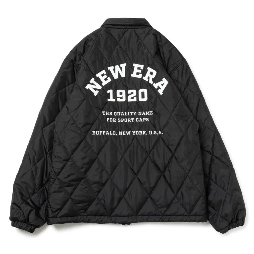 ニューエラ（NEW ERA）（メンズ）ゴルフウェア アウター ライト インサレーティッド コーチジャケット クラシックロゴ 13762722