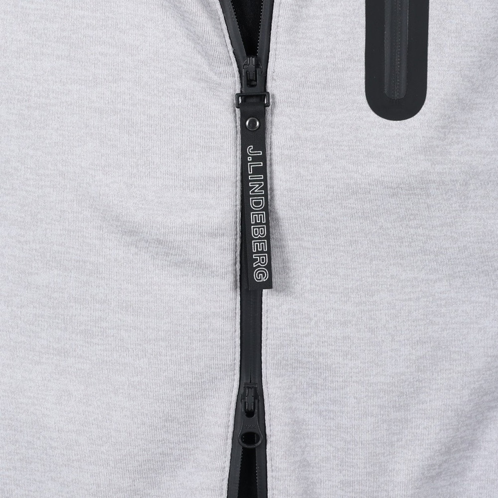 J.LINDEBERG（メンズ）ゴルフウェア アウター 撥水 速乾 Brush フルジップ Midla ジャケット 071-59015-015