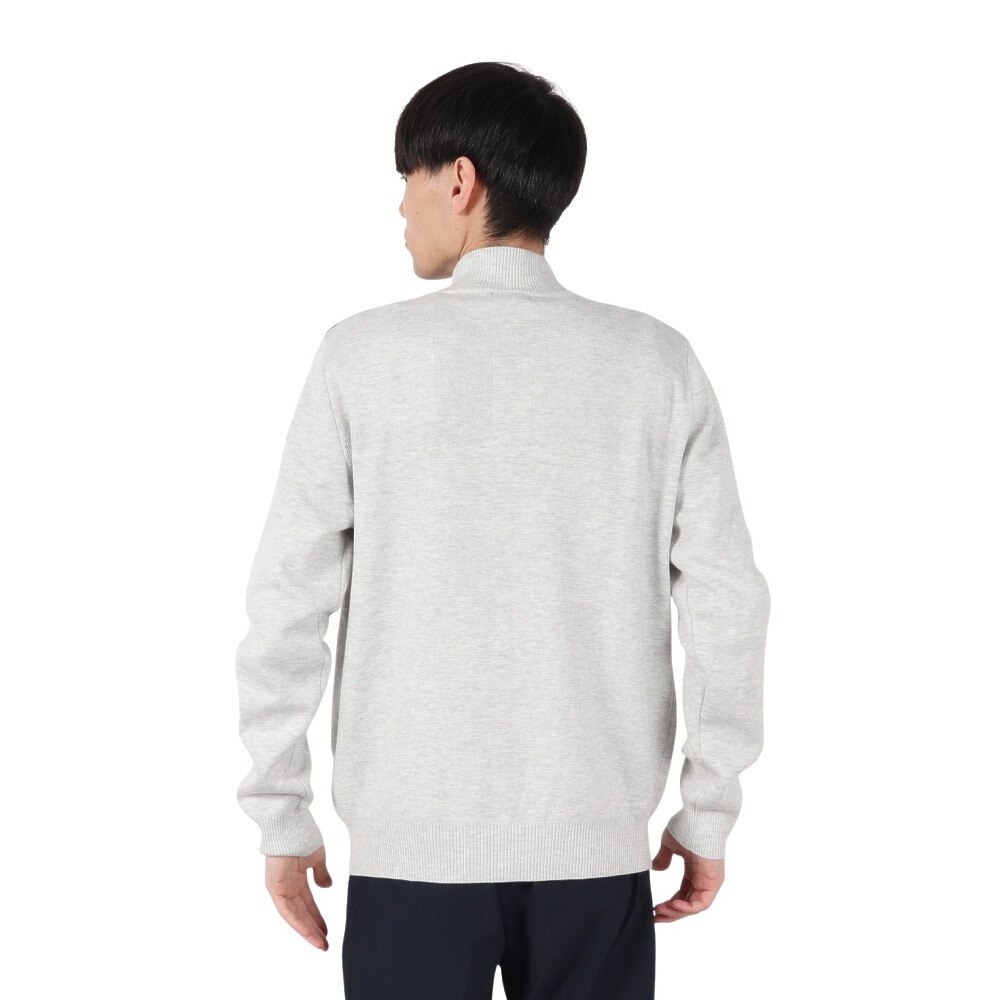 J.LINDEBERG（メンズ）ゴルフウェア アウター フルジップジャケット Bridge Knitted Hybr 071-59016-012