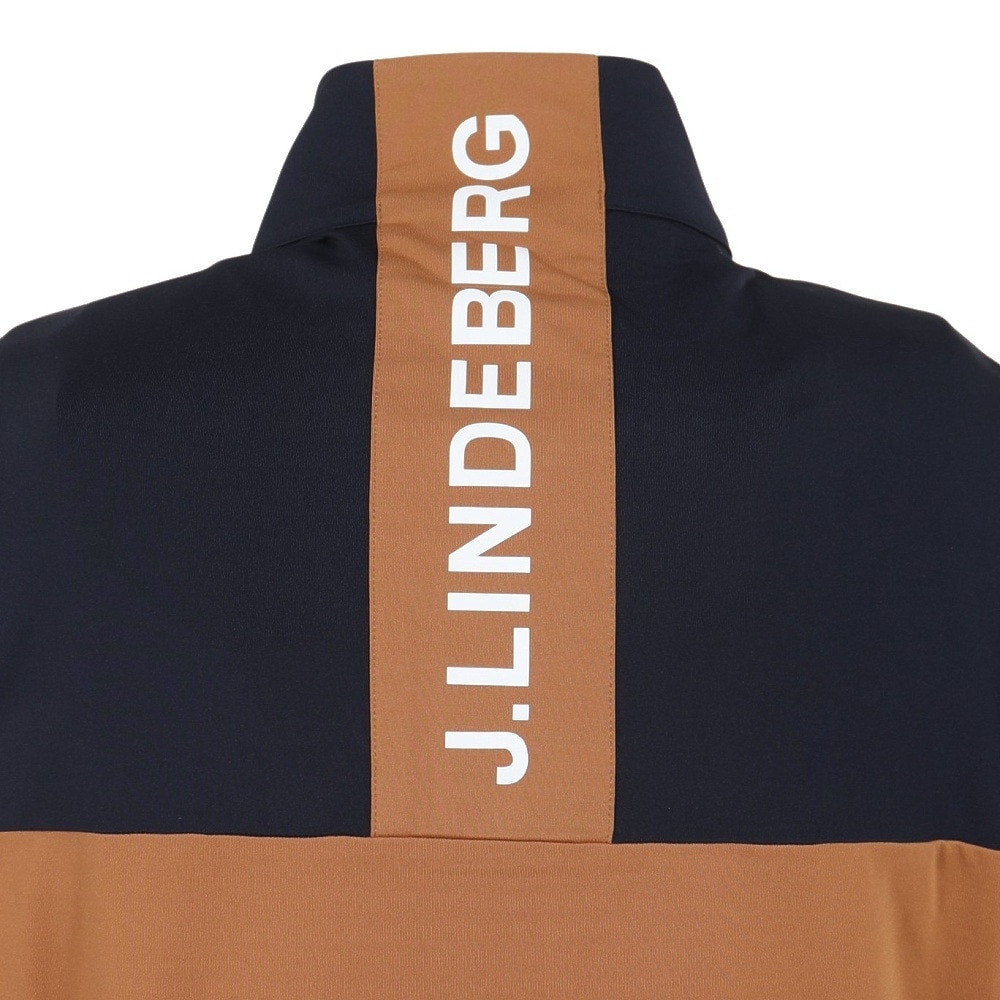 J.LINDEBERG（メンズ）ゴルフウェア アウター 吸水速乾 カラーブロックミッドレイヤー 071-59918-042