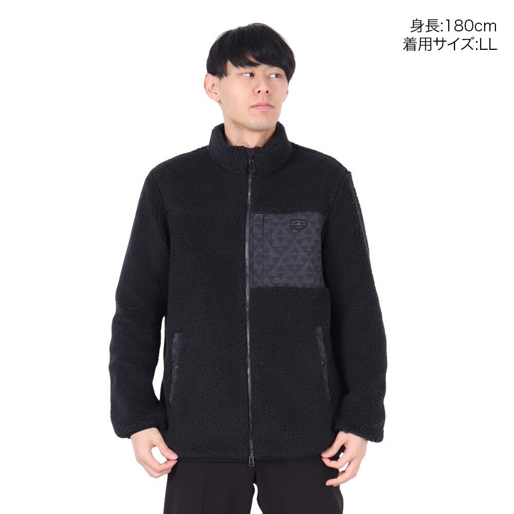トラヴィスマシュー（Travis Mathew）（メンズ）ゴルフウェア アウター スタンド カラー ジャケット 7AI022-0BLK