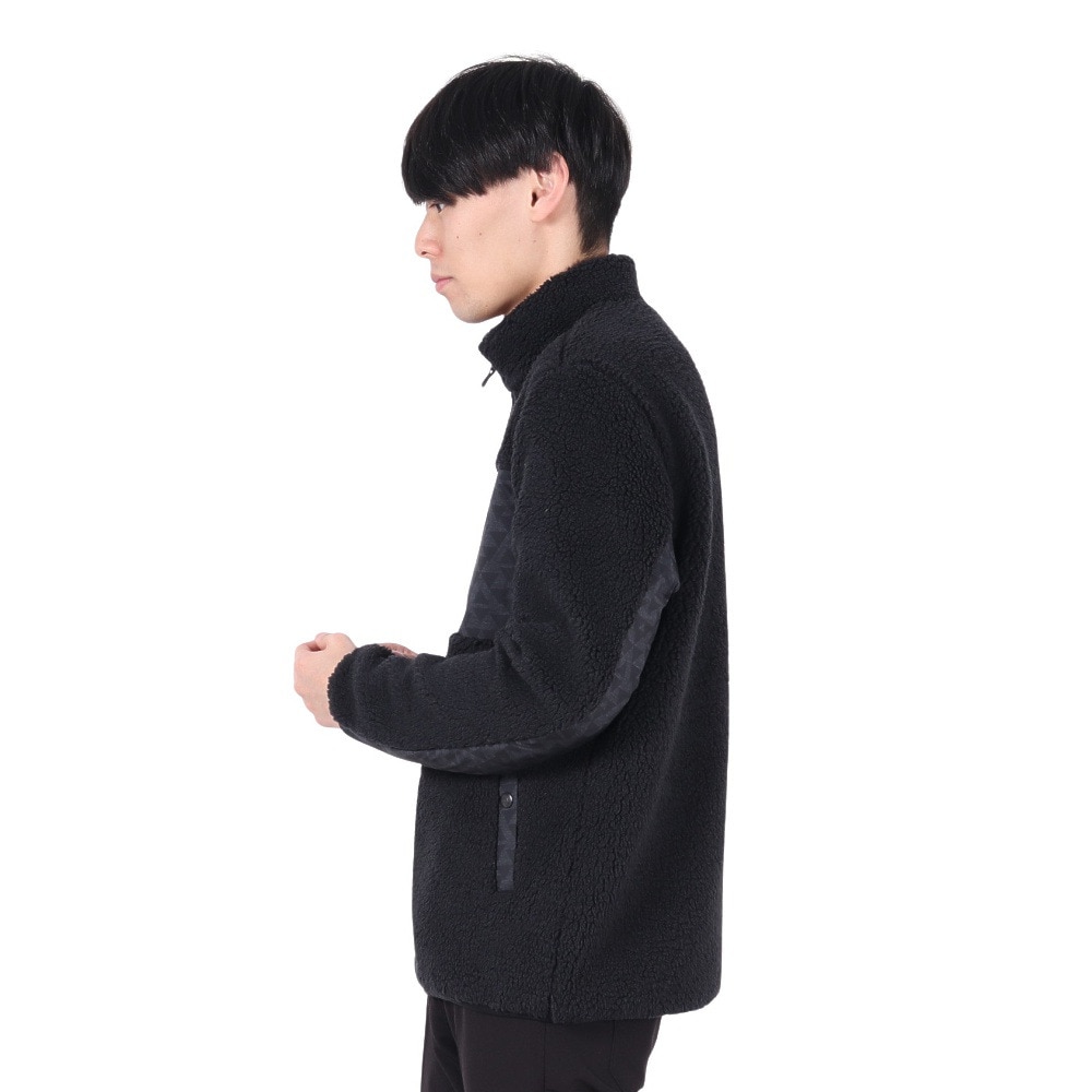 トラヴィスマシュー（Travis Mathew）（メンズ）ゴルフウェア アウター スタンド カラー ジャケット 7AI022-0BLK