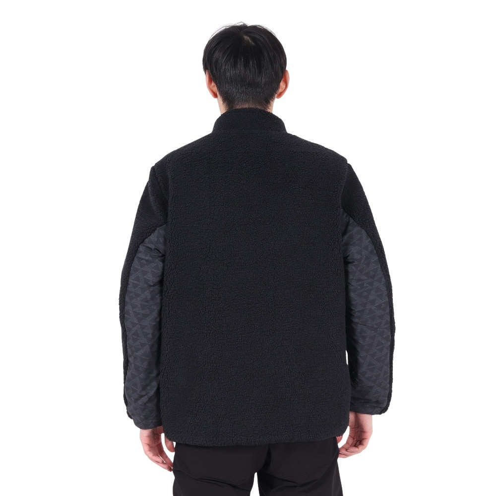 トラヴィスマシュー（Travis Mathew）（メンズ）ゴルフウェア アウター スタンド カラー ジャケット 7AI022-0BLK
