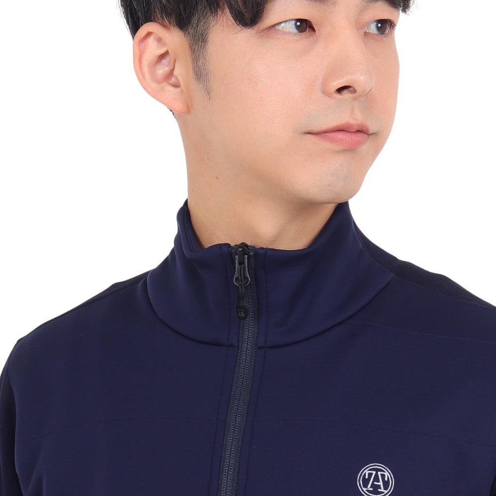 トミーアーマー（Tommy Armour）（メンズ）ゴルフウェア アウター 保温 Back Grid フルジップジャケット TAPLU23F010005 NVY