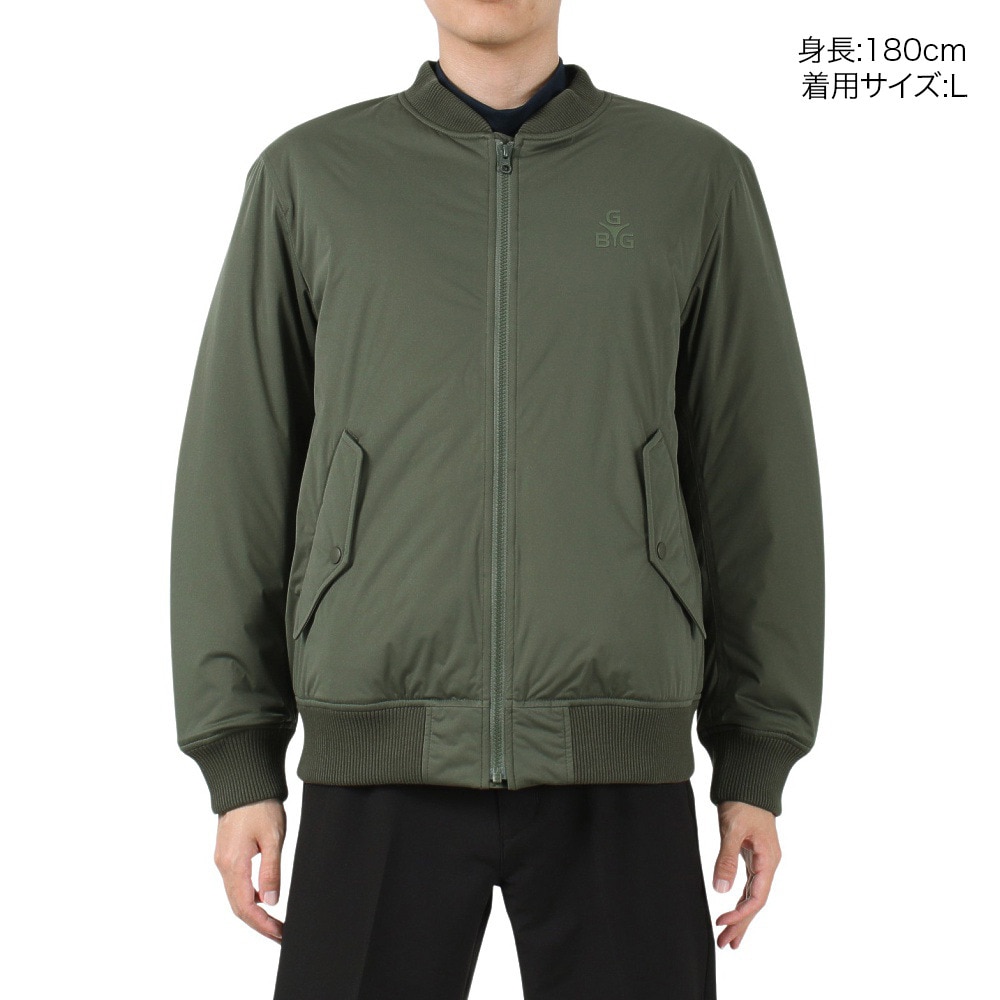 ゴールデンベア（GOLDEN BEAR）（メンズ）ゴルフウェア アウター MA-1ジャケット 311JD105-C87