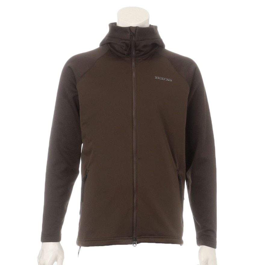 ブリーフィング（BRIEFING）（メンズ）ゴルフウェア アウター 保温 防風 HOL POLARTEC WINDBLOCK パーカー BRG233M94-023