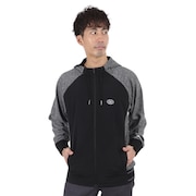 (メンズ)ゴルフウェア アウター 布帛切替フルジップニットパーカー 23WTRX01