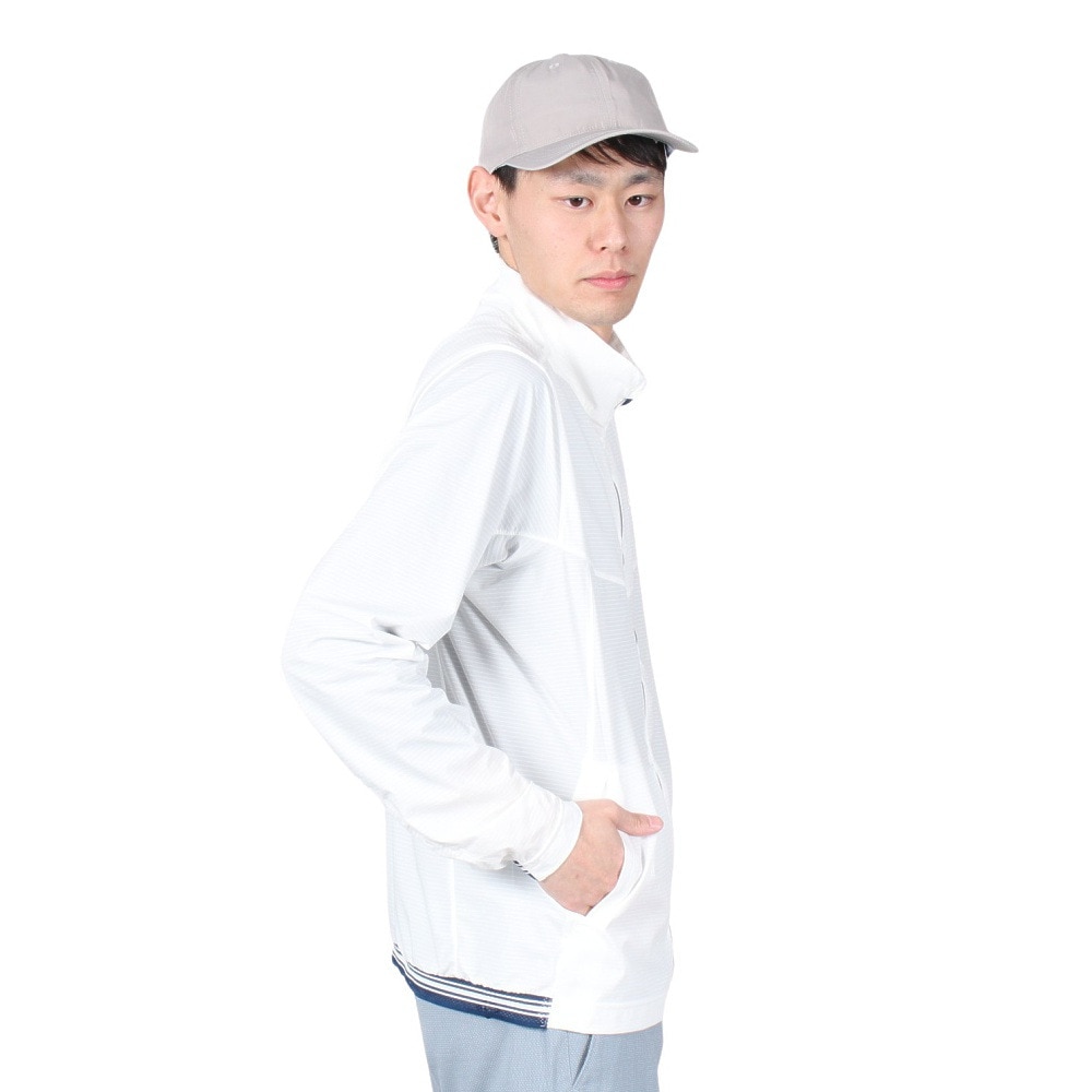 フィドラ（FIDRA）（メンズ）ゴルフウェア アウター 撥水 ライトウェイトブルゾン FD5RTY01 WHT